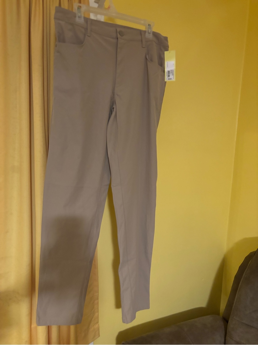 all in motion Taupe Straight Chinos